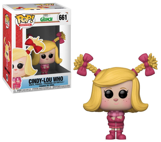 Funko Pop Animation: The Grinch Movie - Cindy Lou Who Collectible Figura, Multicolor