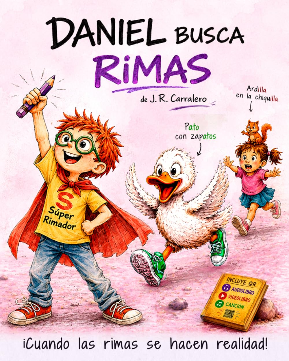 Libro: DANIEL BUSCA RIMAS: Un cuento ilustrado y divertido para niños curiosos