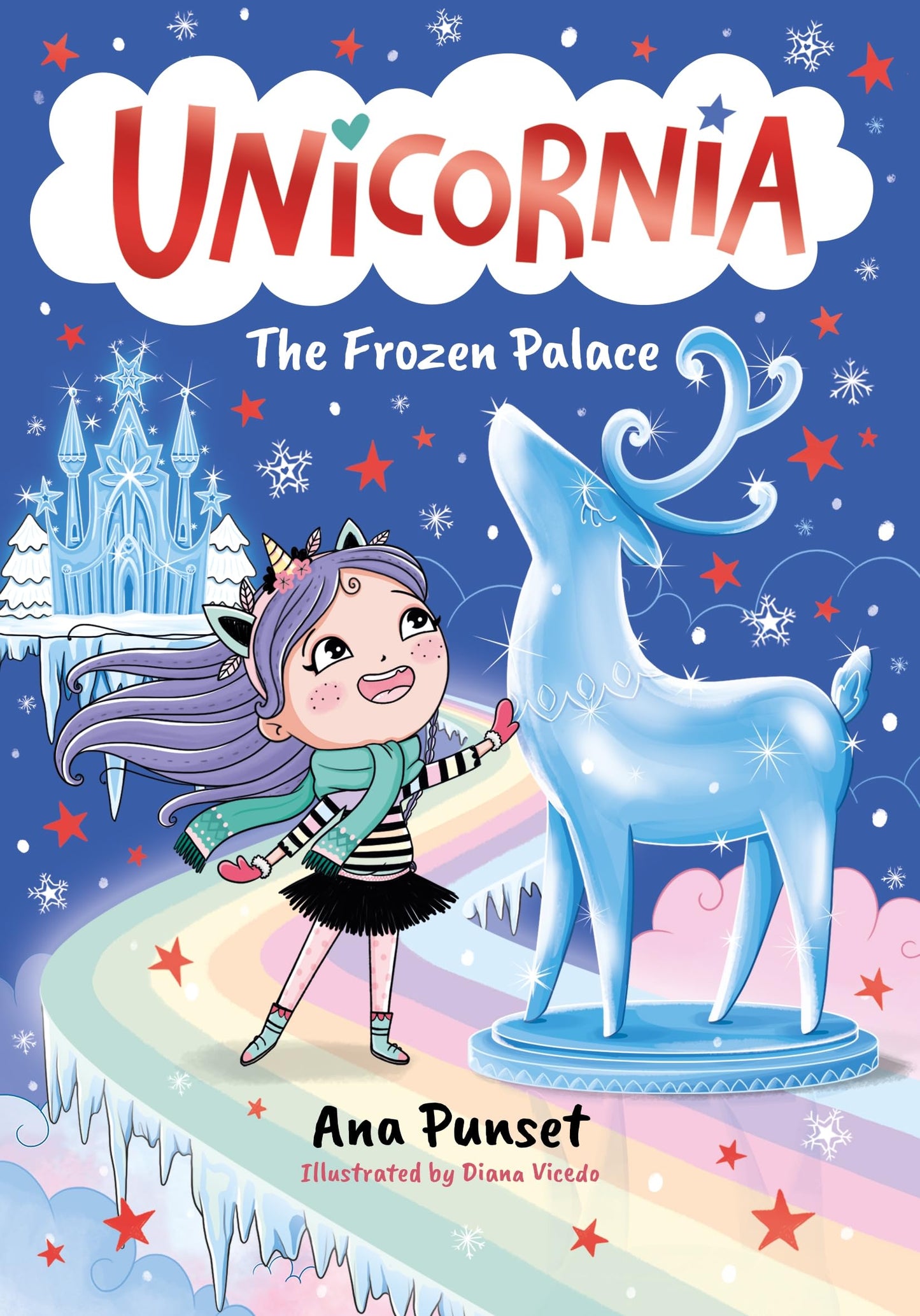 Libro: Unicornia: The Frozen Palace: The bestselling illustrated magical unicorn series for kids aged 5-8, the perfect stocking filler or festive gift