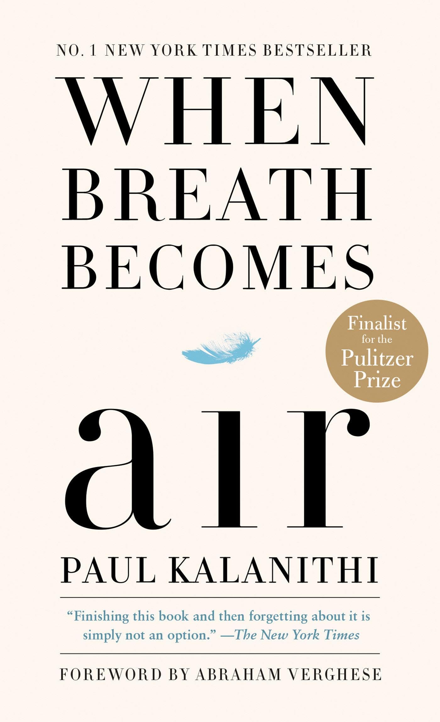 Libro: When Breath Becomes Air