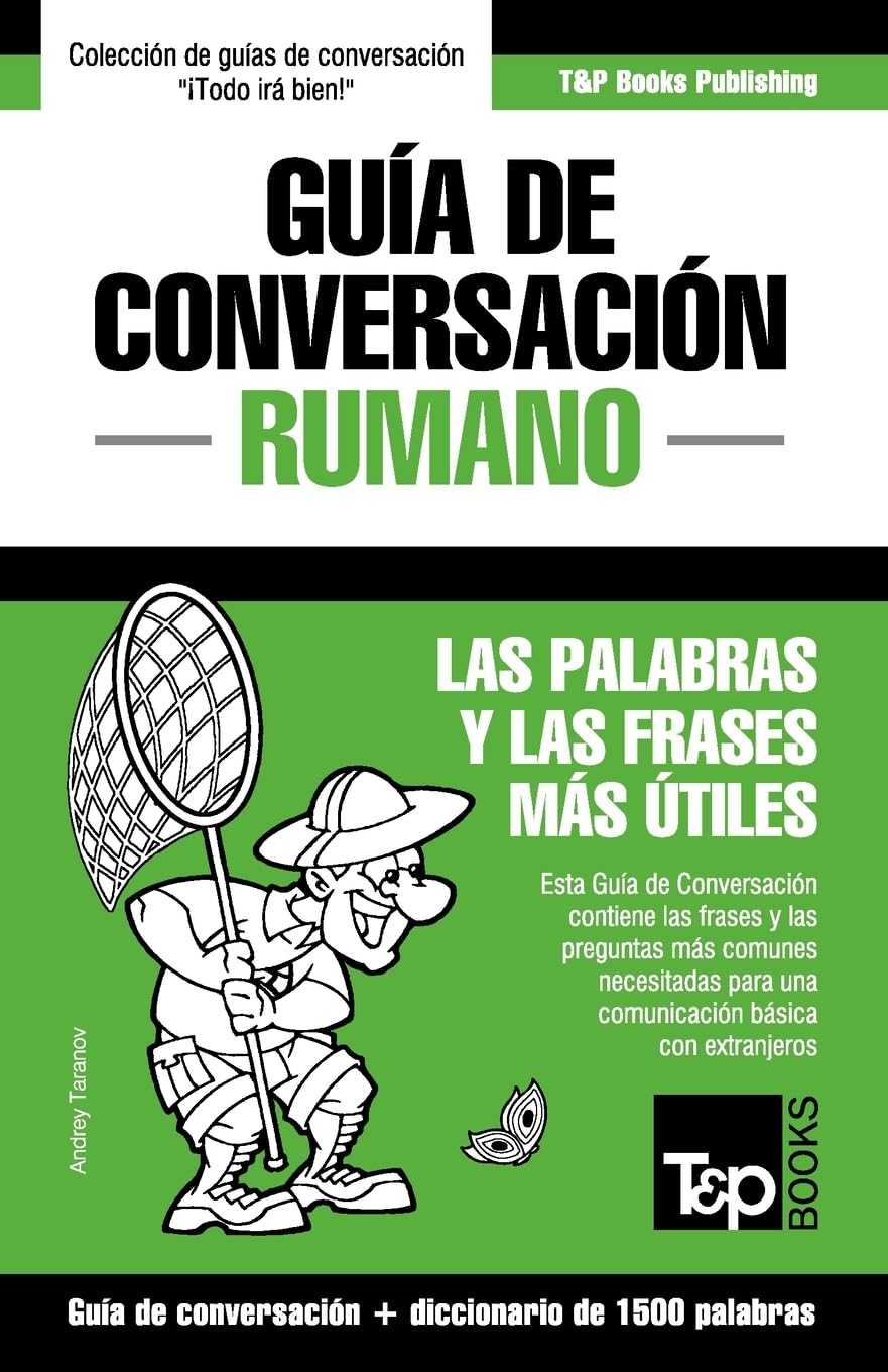 Libro: Guía de Conversación Español-Rumano y diccionario conciso de 1500 palabras (Spanish collection) (Spanish Edition)