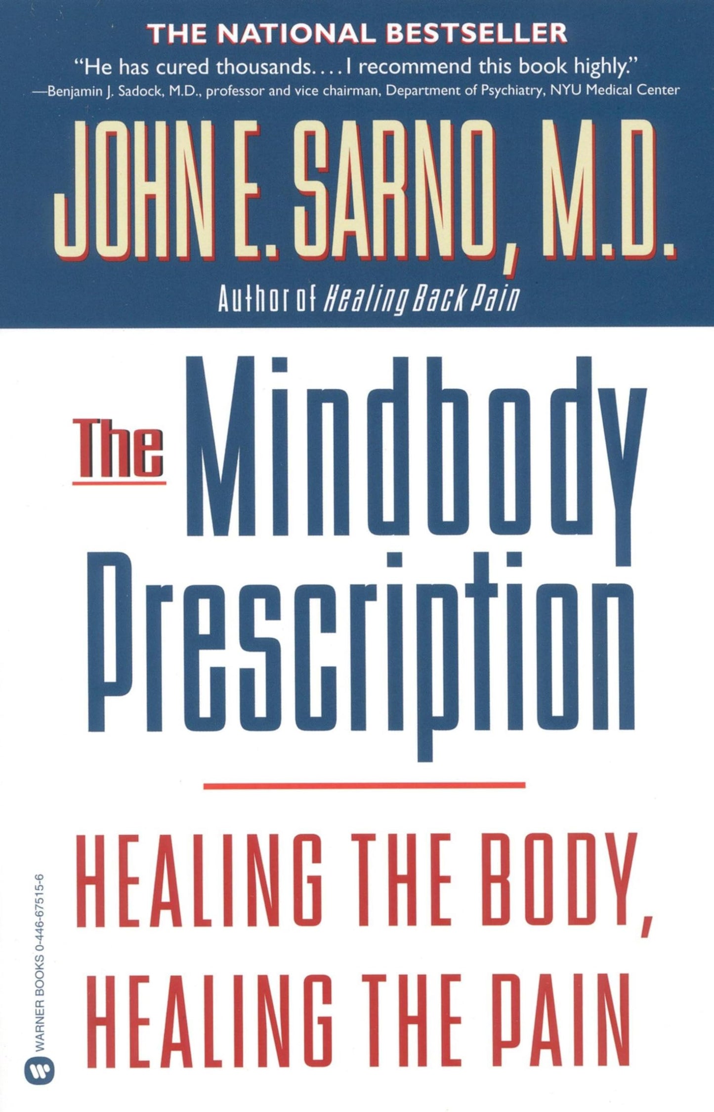 Libro: The Mindbody Prescription: Healing the Body, Healing the Pain