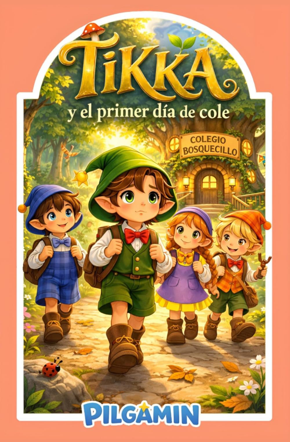 Libro: Tikka y el primer día de cole: Un cuento infantil sobre el primer día de colegio, las emociones y la amistad (Historias del Bosquecillo) (Spanish Edition)