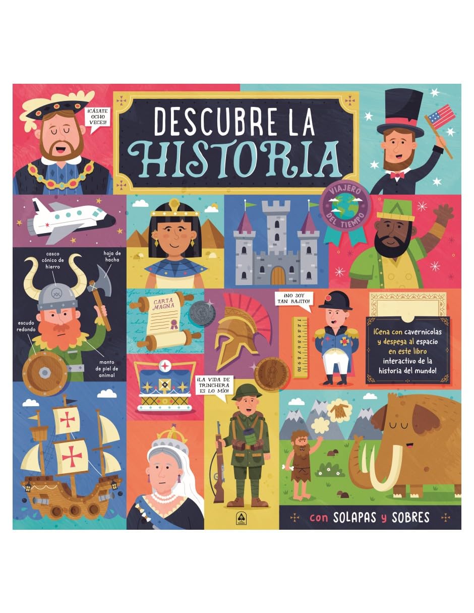 Libro: Descubre la Historia: 1 (Libro Interactivo)