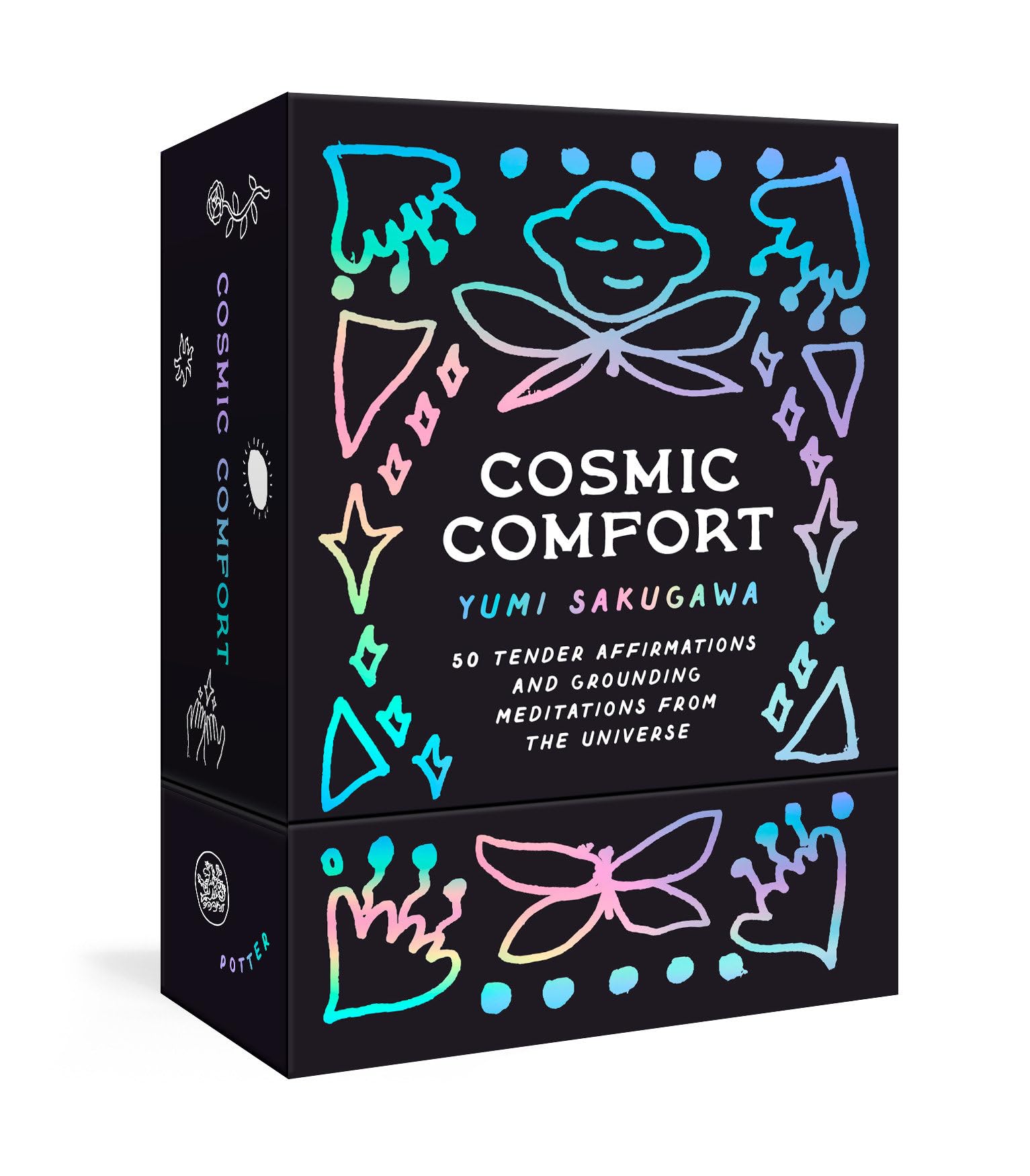 Libro: Cosmic Comfort: 50 Tender Affirmations and Grounding Meditations from the Universe: Meditation Cards