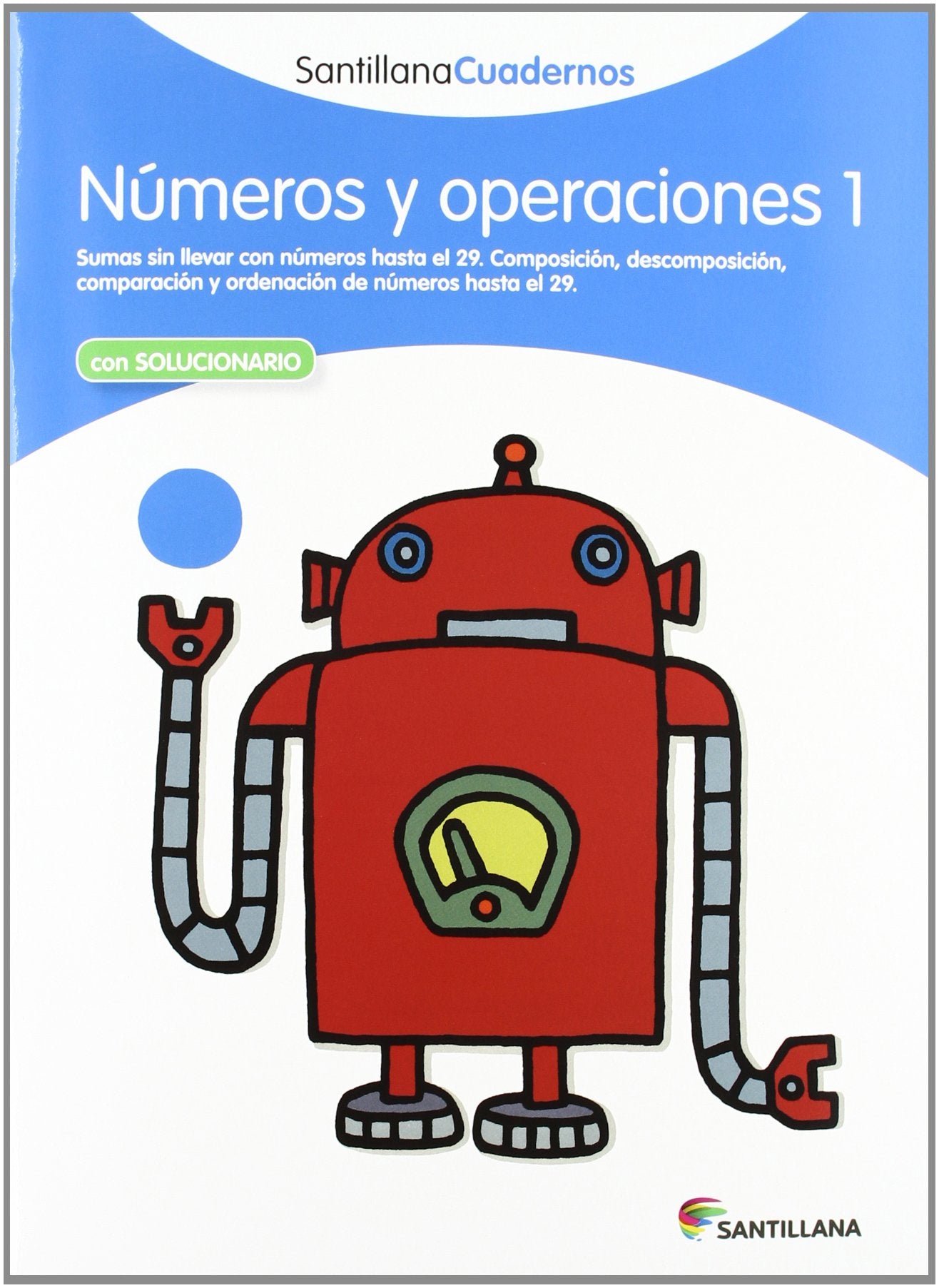 Libro: NUMEROS Y OPERACIONES 1 SANTILLANA CUADERNOS