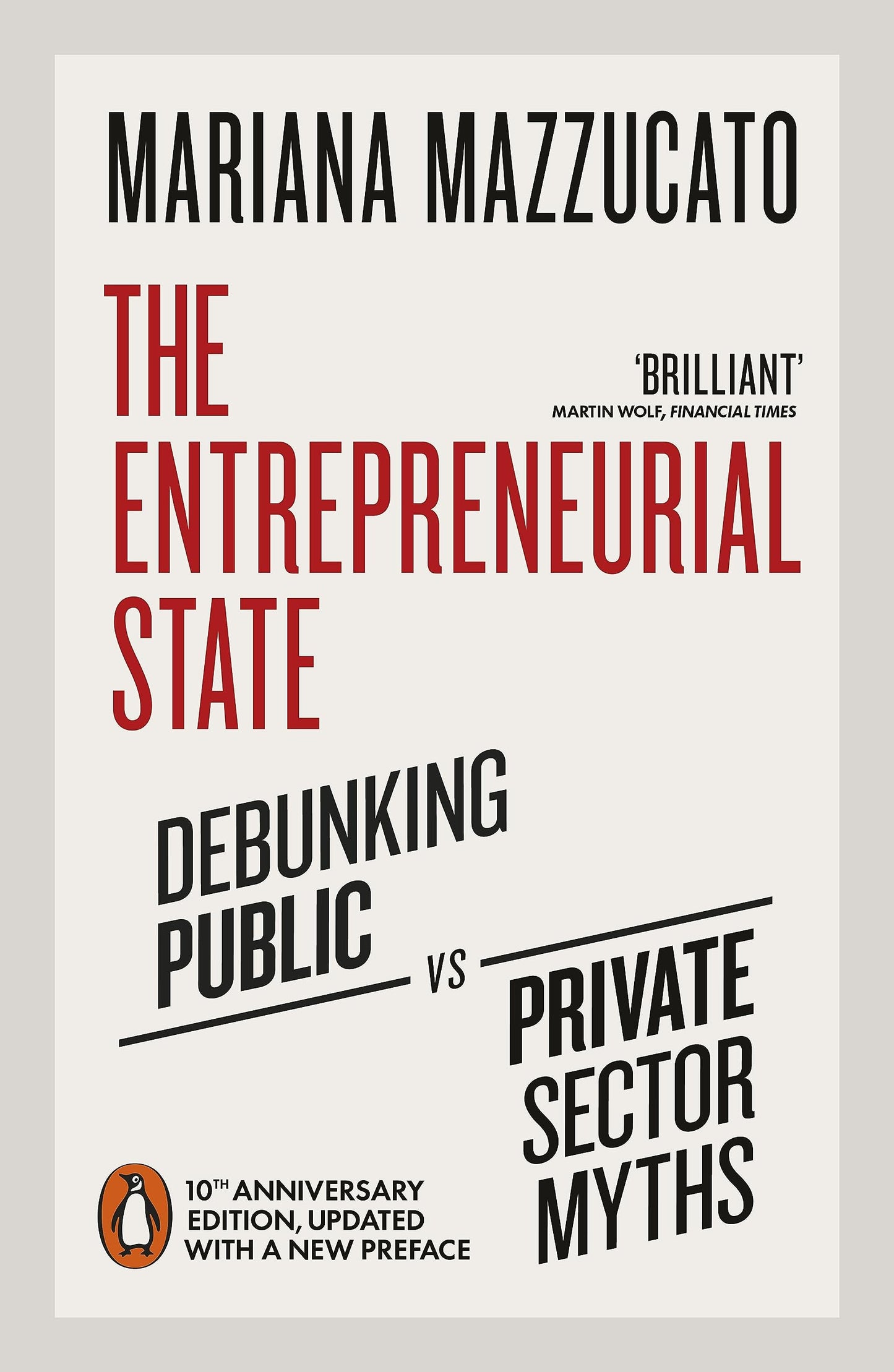 Libro: The Entrepreneurial State