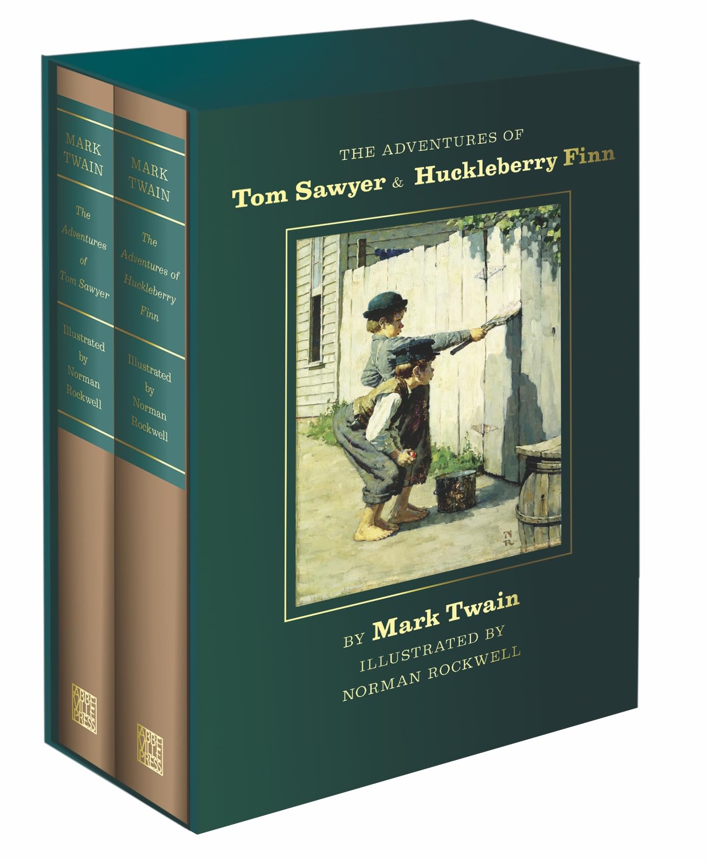 Libro: The Adventures of Tom Sawyer and Huckleberry Finn: Norman Rockwell Collector's Edition (Abbeville Illustrated Classics)