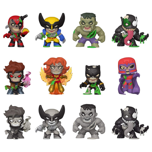 Funko Mystery Mini's: Marvel Zombies - One Mystery Figura, Multicolor, 3 Pulgadas (49114)