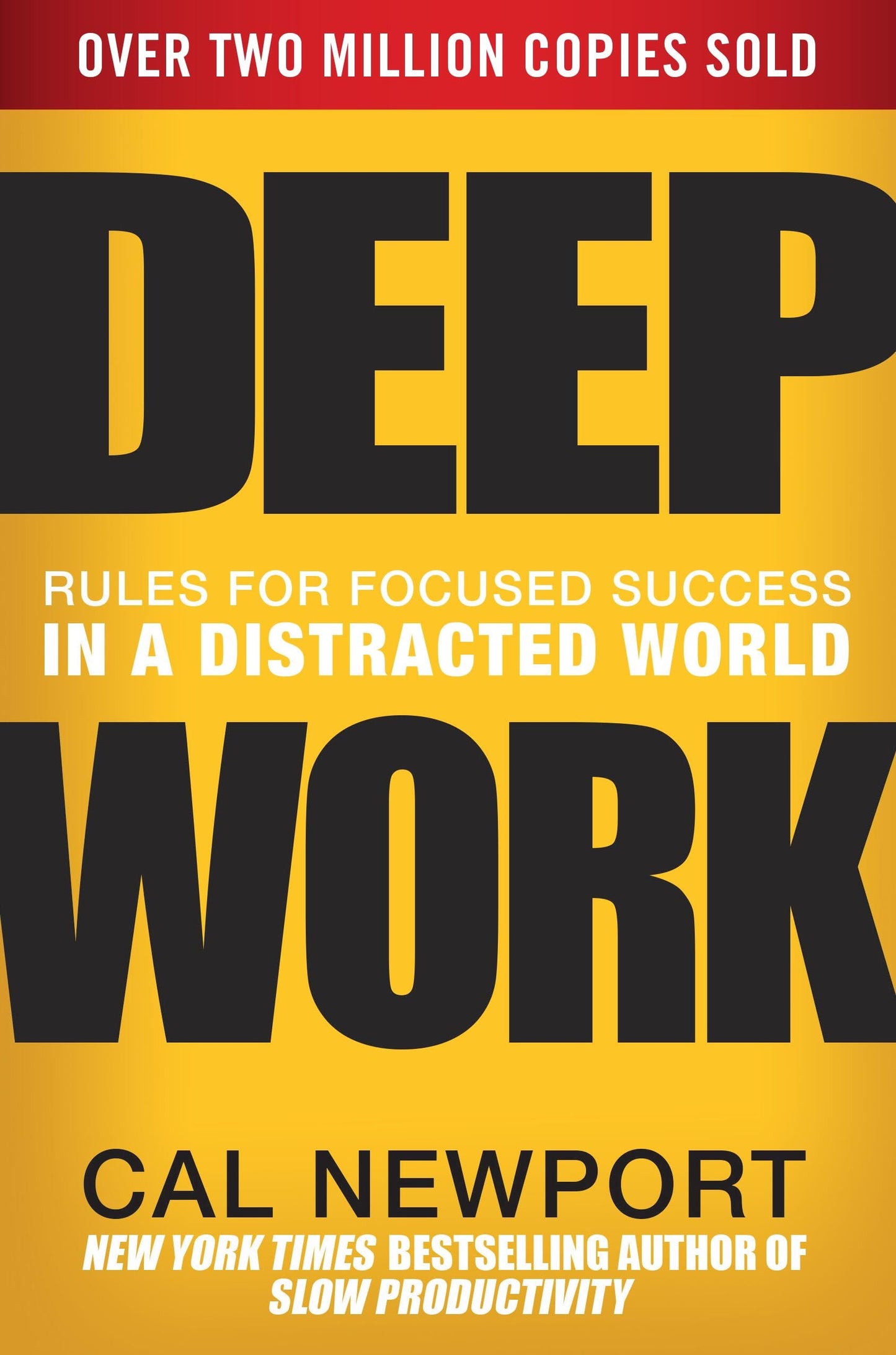 Libro: Deep Work: Rules for Focused Success in a Distracted World