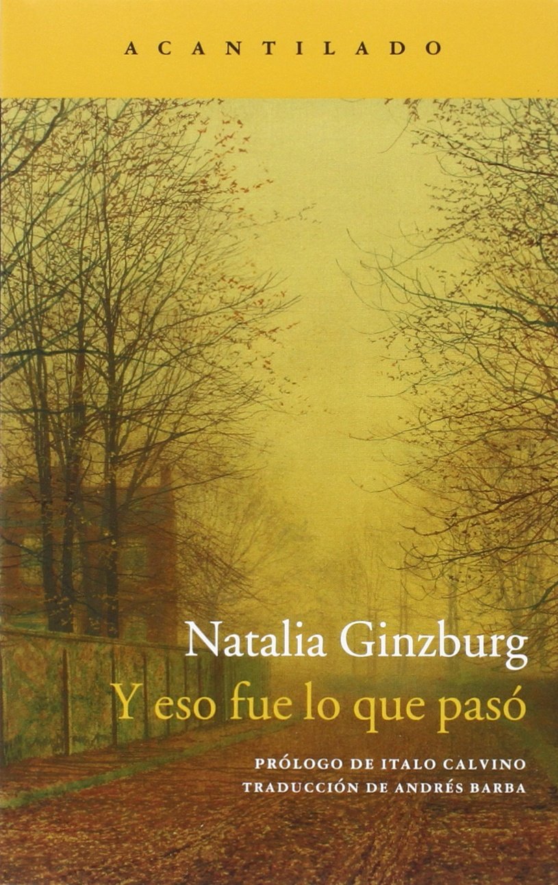 Y eso fue lo que pasó: 271 (Narrativa del Acantilado)