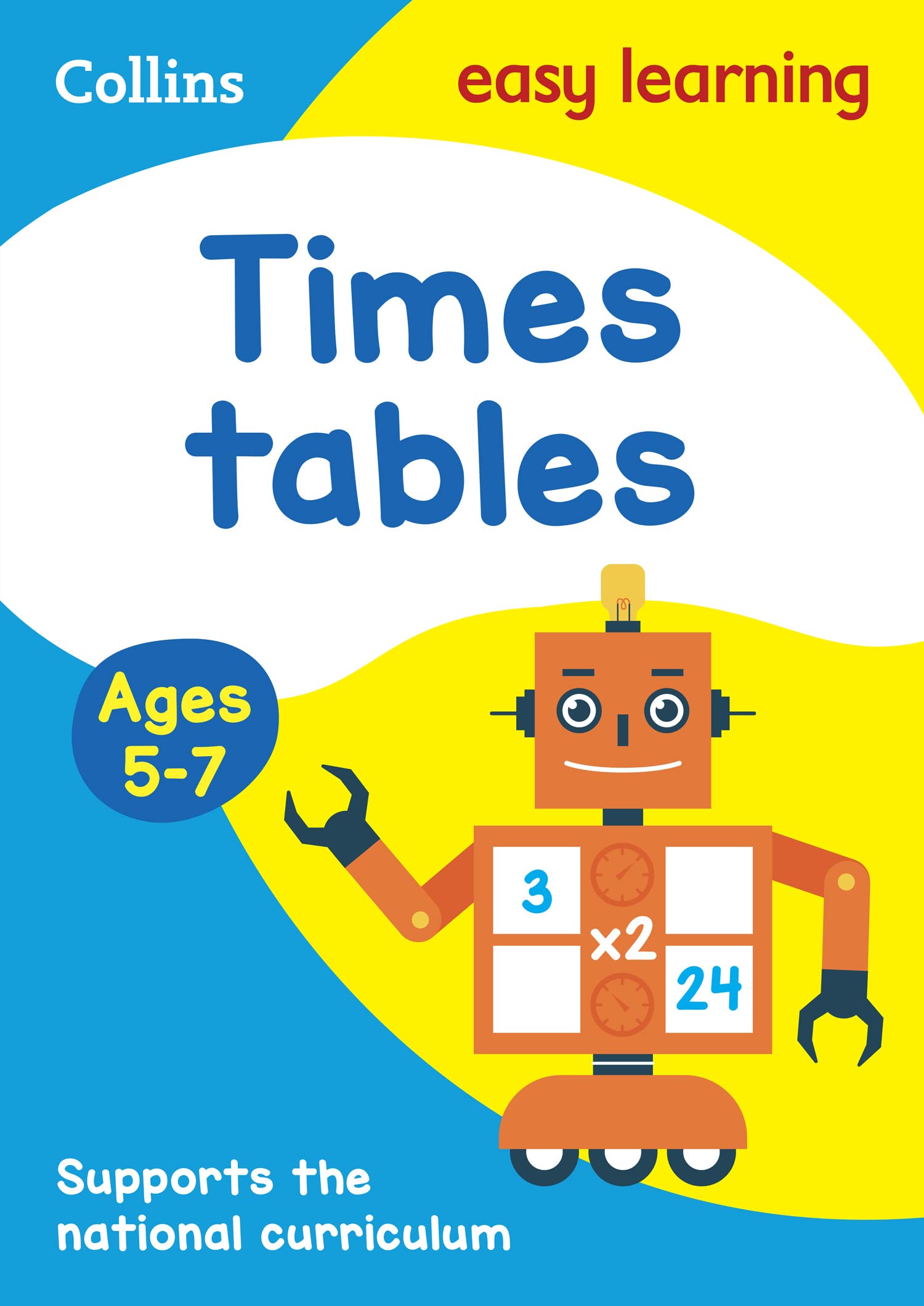 Libro: Times Tables Ages 5-7: Prepare for school with easy home learning (Collins Easy Learning KS1)