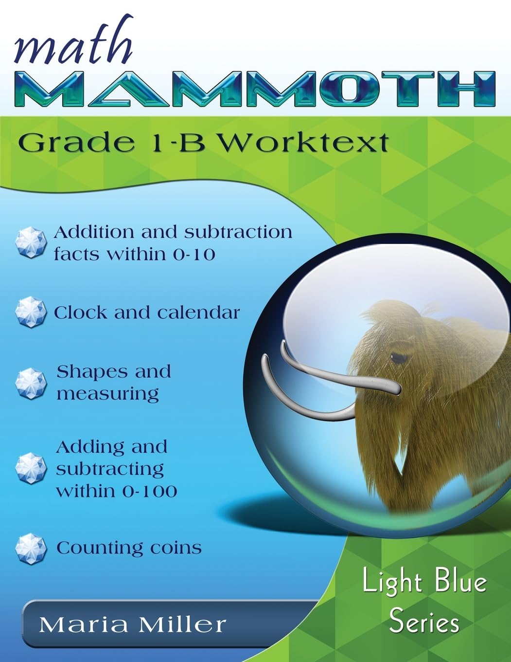 Libro: Math Mammoth Grade 1-B Worktext