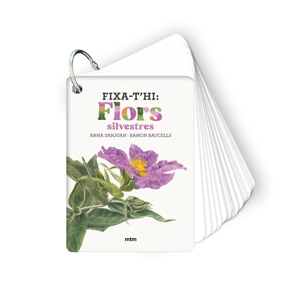 Libro: Fixa-t'hi: flors silvestres: Petita guia per iniciar-se en l'observació de les flors: 8