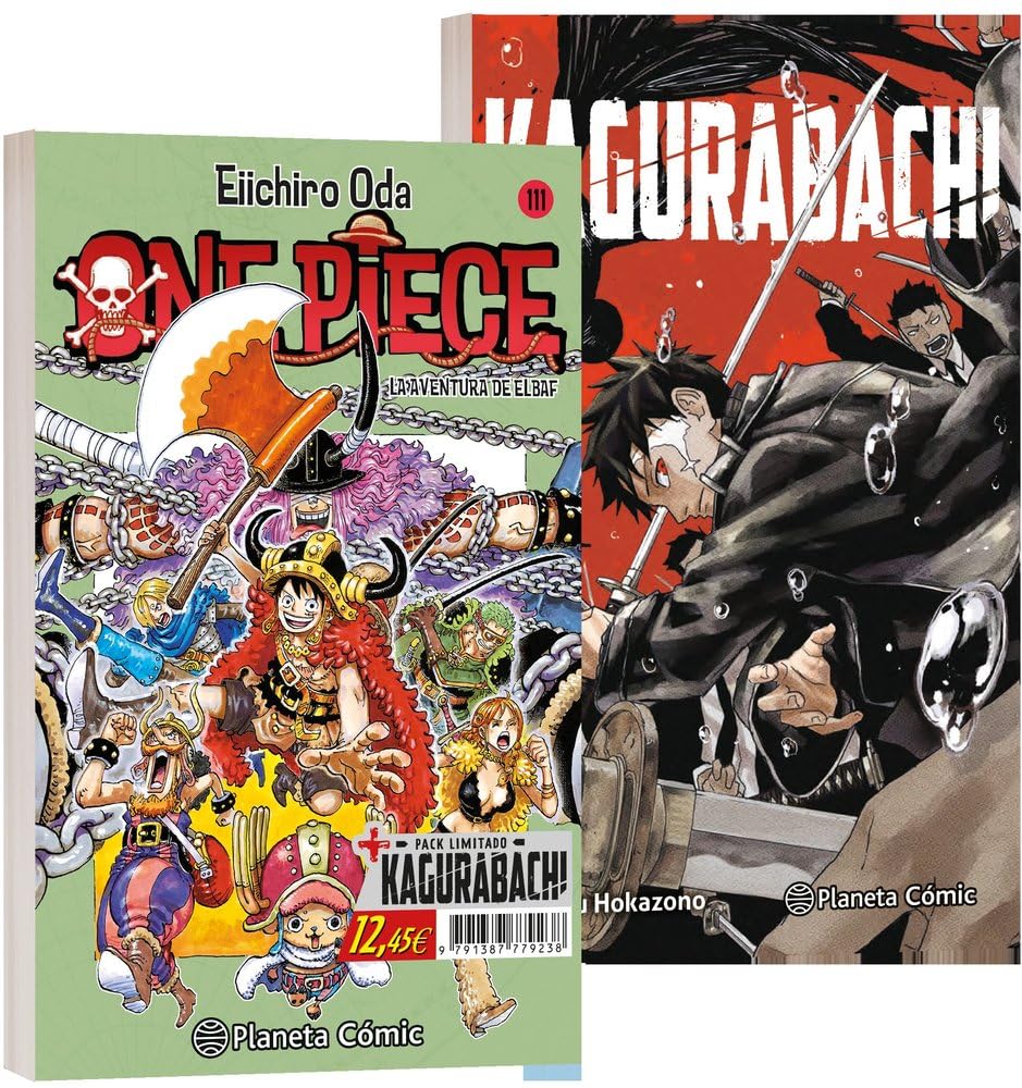 Libro: One Piece nº 111 + Kagurabachi nº 01 (Pack especial) (Manga Shonen)