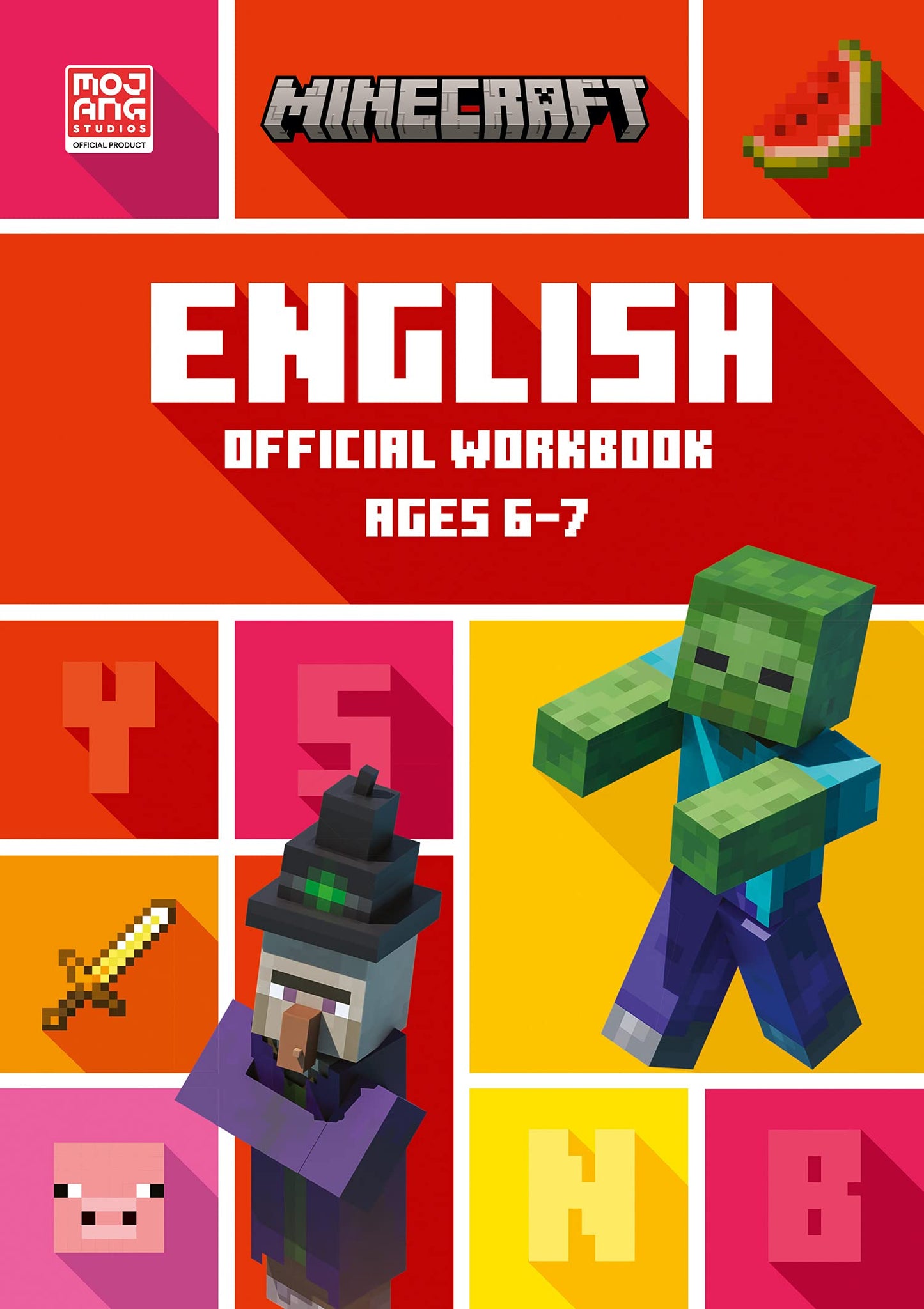 Libro: Minecraft English Ages 6-7: Official Workbook (Minecraft Education)