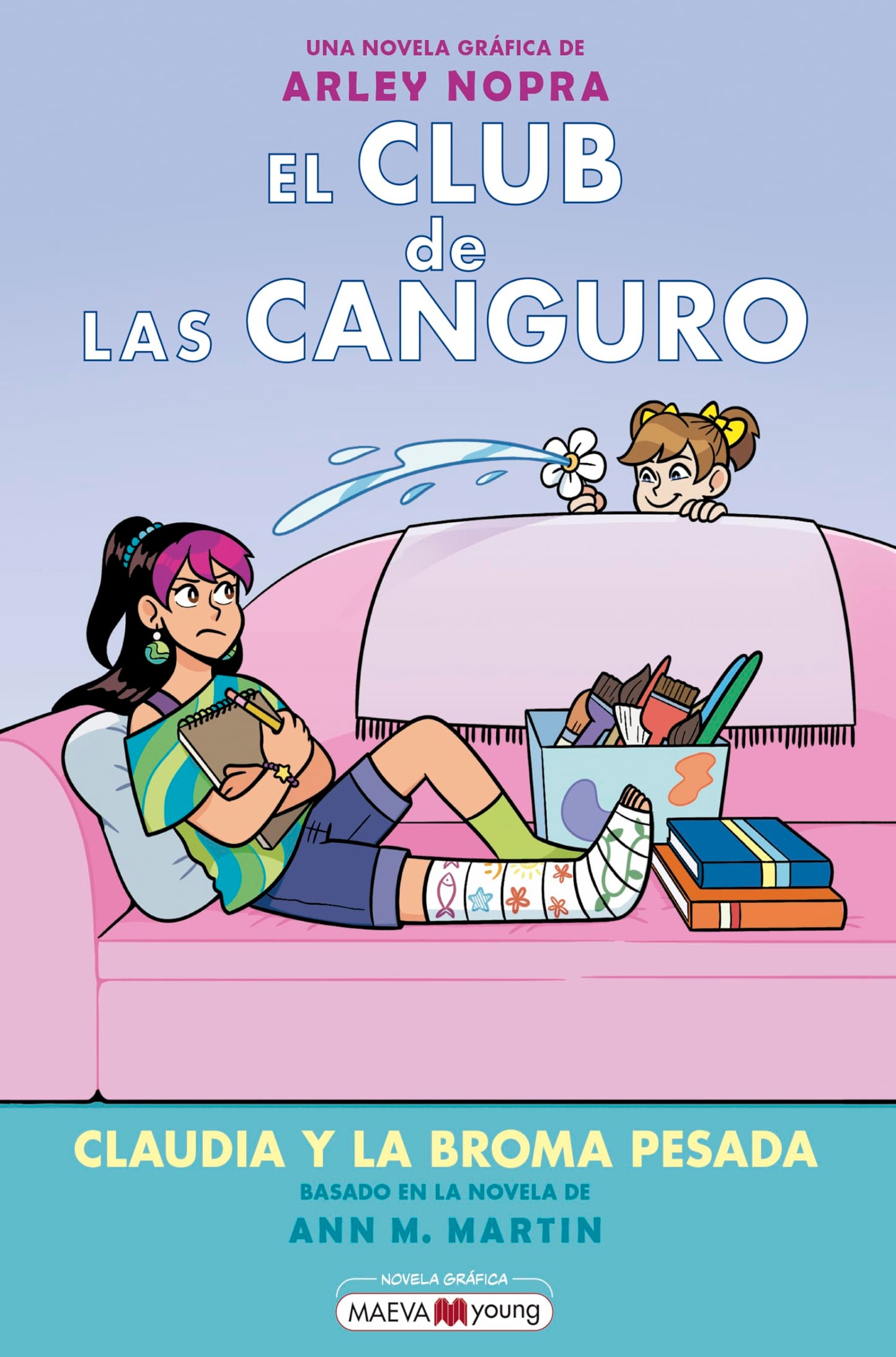 Libro: El club de las canguro 15: Claudia y la broma pesada (Novela gráfica)