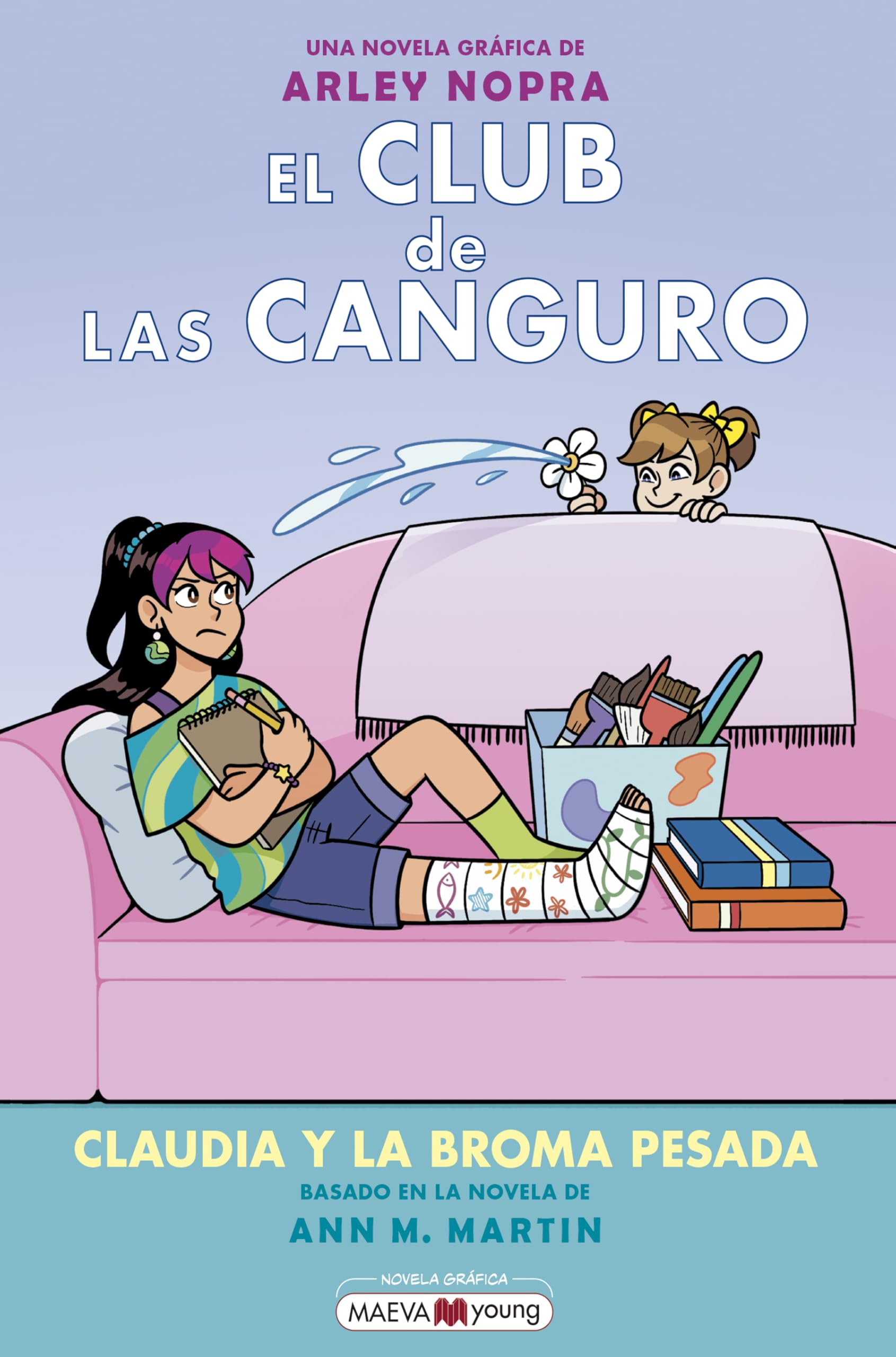 Libro: El club de las canguro 15: Claudia y la broma pesada (Novela gráfica)