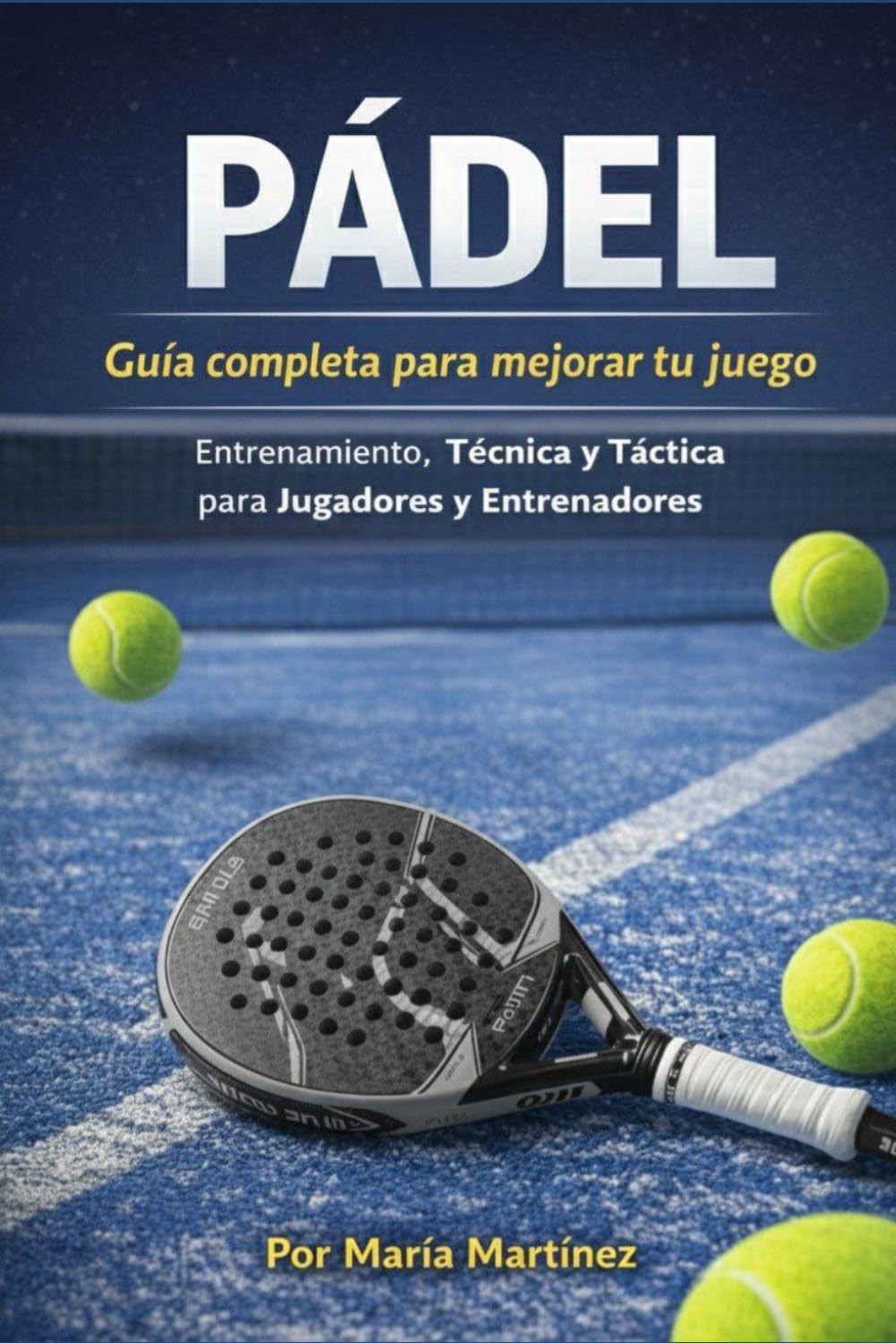 Libro: Pádel: Guía completa para mejorar tu juego: Entrenamiento, Técnica y Táctica para Jugadores y Entrenadores (Spanish Edition)