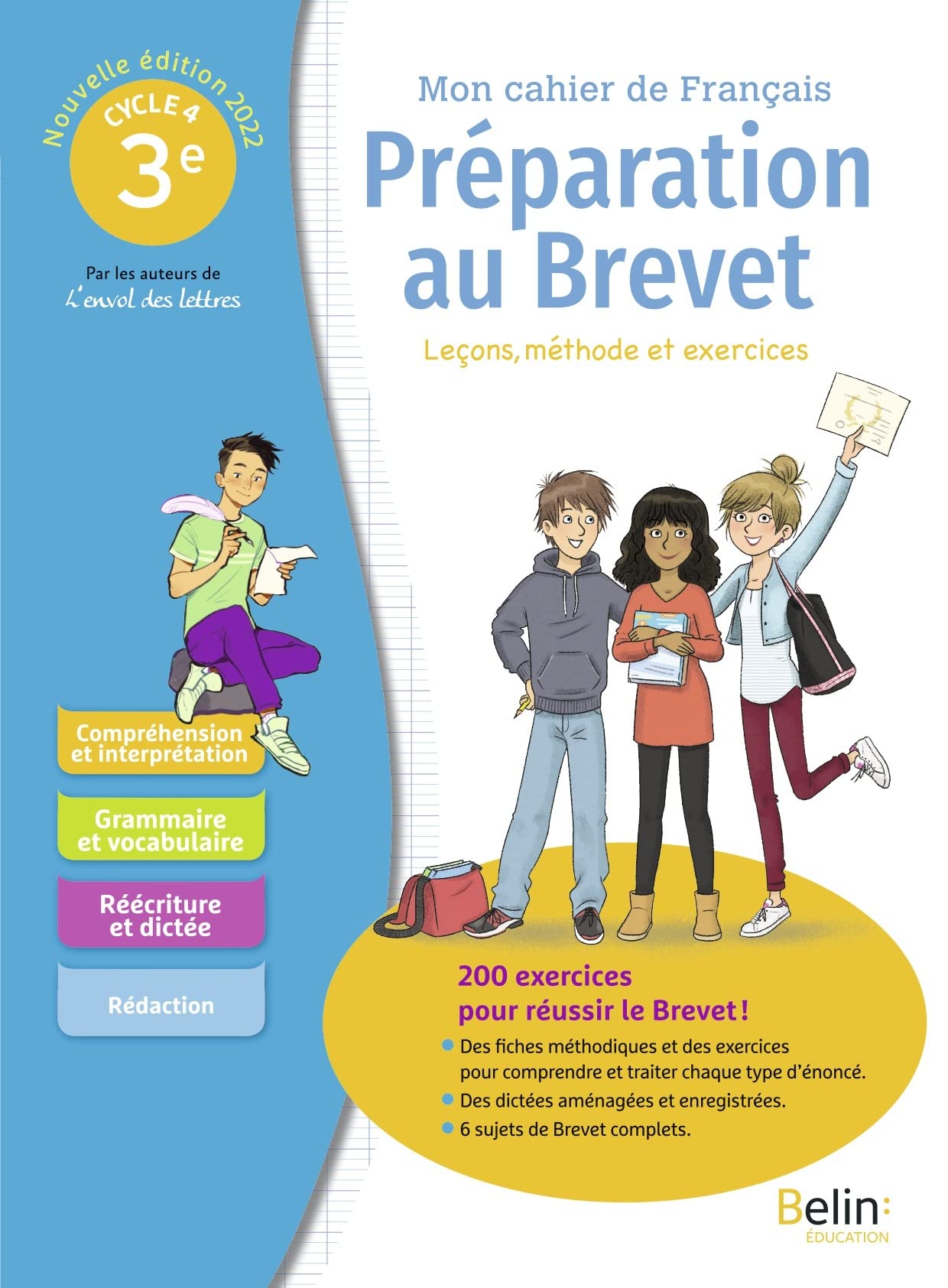 Libro: Mon cahier de français - spécial brevet 2022