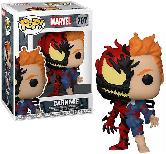 Funko Marvel Pop! Carnage Figura de Vinilo Hot Topic Exclusivo Multi None