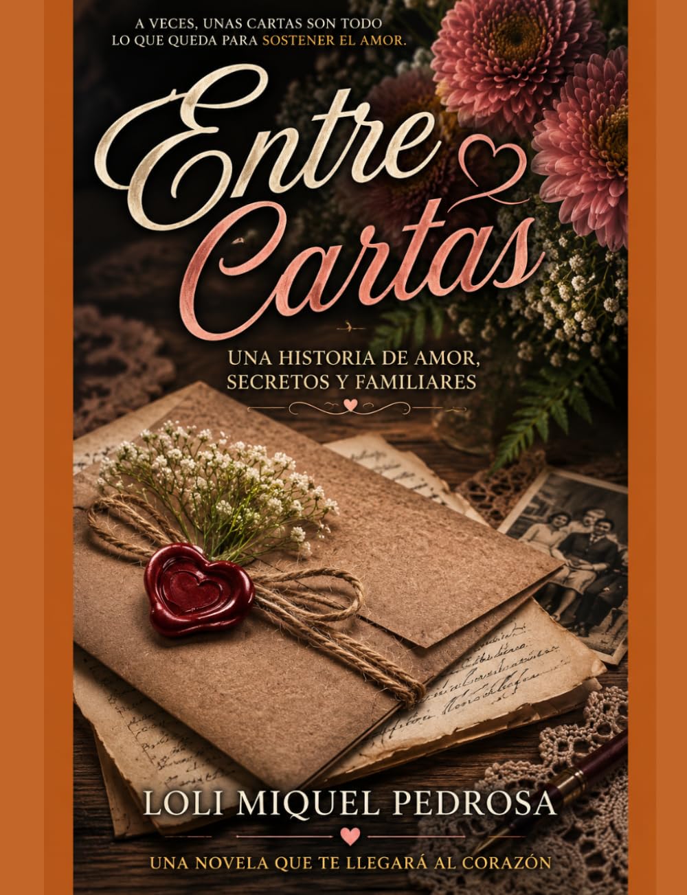 Libro: ENTRE CARTAS: Una historia de amor, secretos y familiares