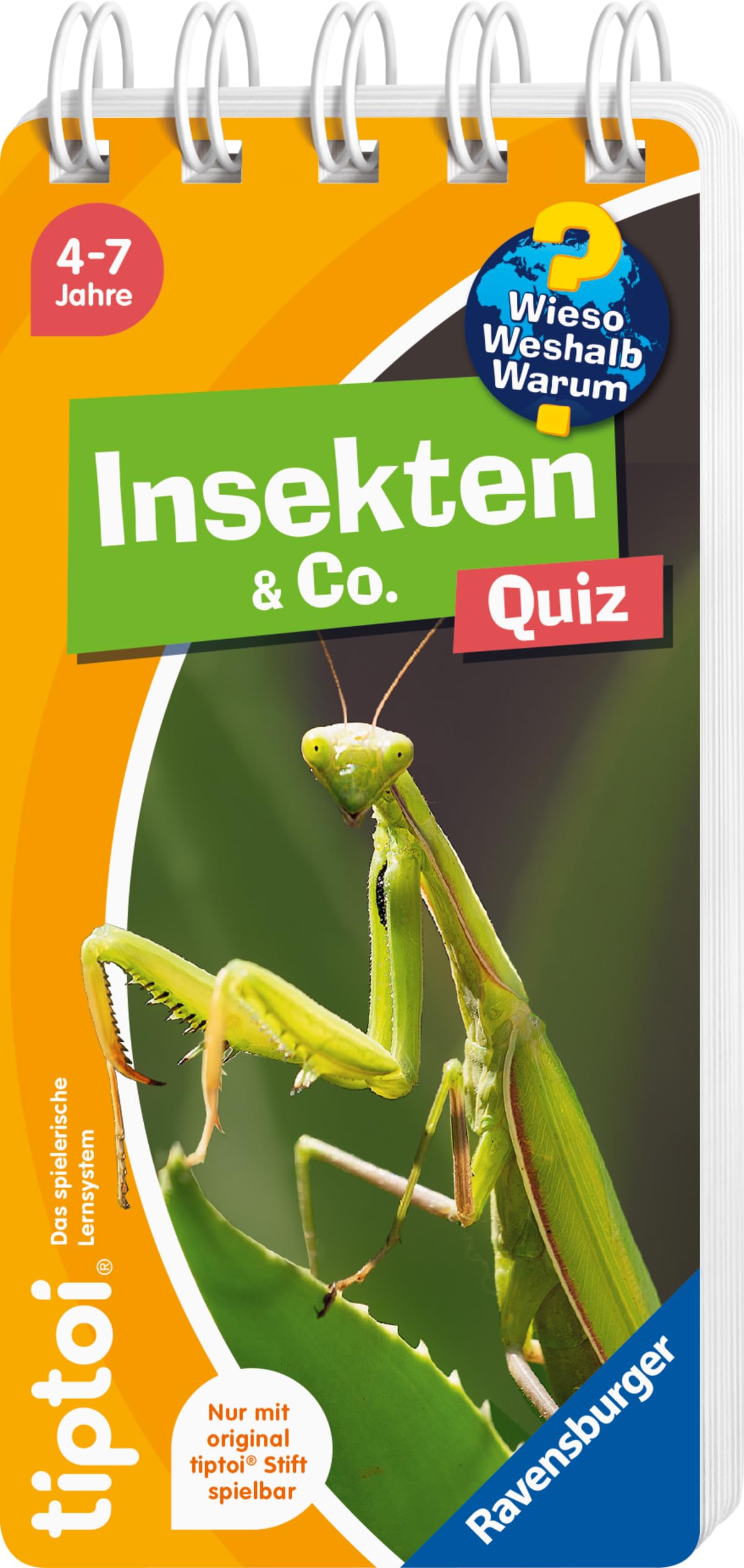 Libro: tiptoi® Wieso? Weshalb? Warum? Quiz - Insekten & Co.