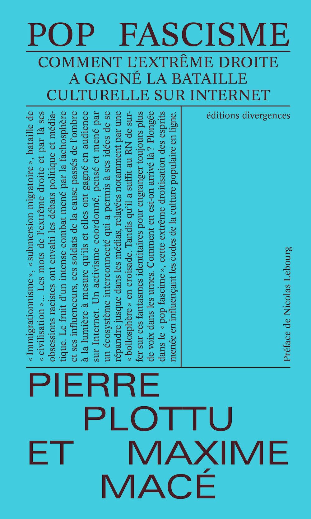 Libro: Pop fascisme: Comment l'extrême droite à gagné la bataille culturelle en ligne
