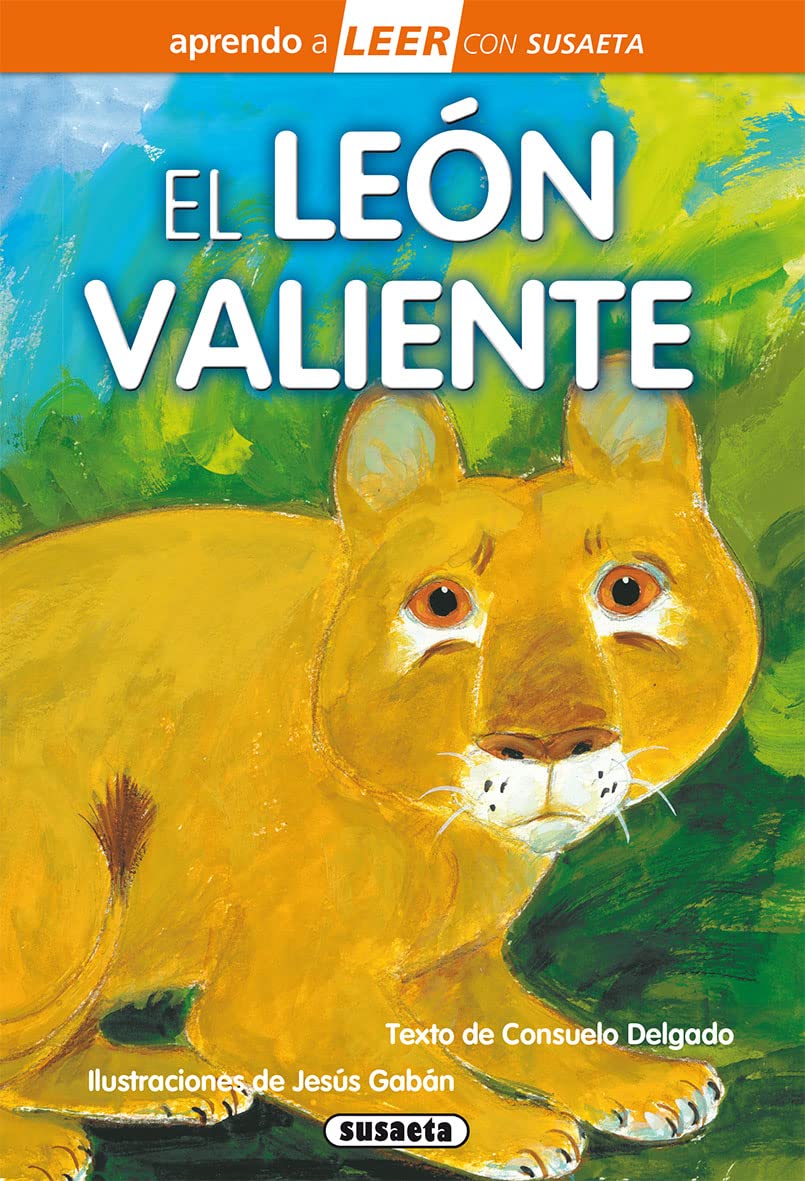 Libro: El león valiente (Aprendo a LEER con Susaeta - nivel 0)