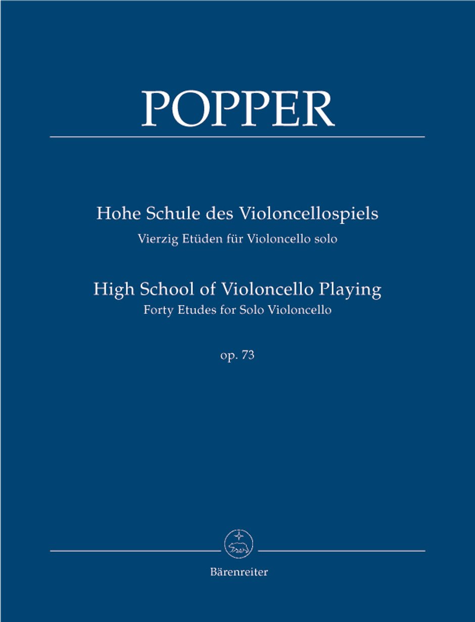 Libro: High School of Violoncello Playing 40 Studies Op.73