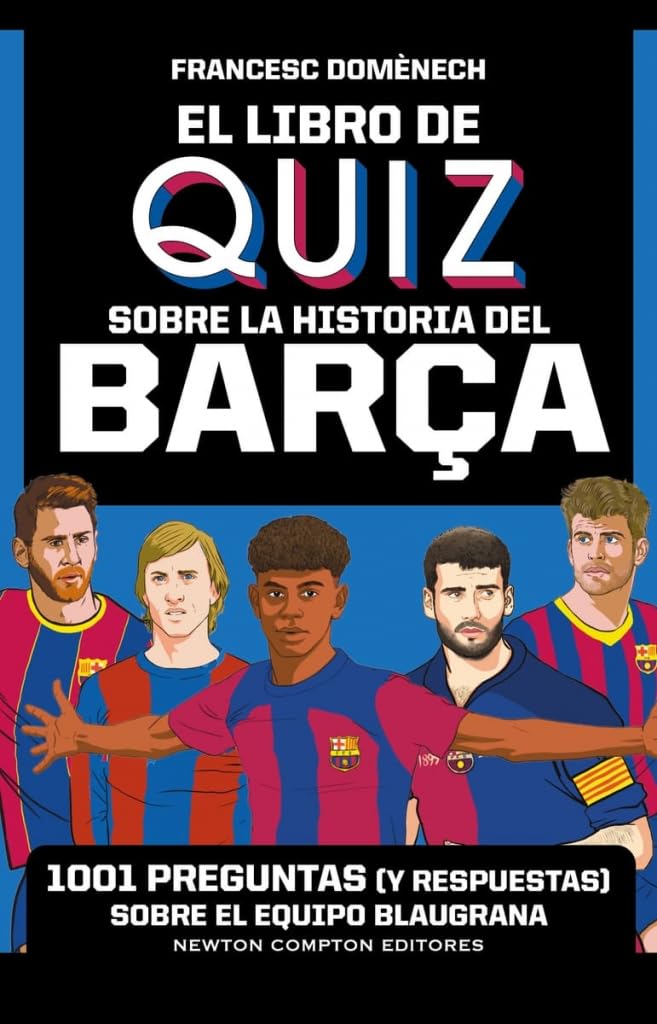 Libro: El libro de quiz sobre la historia del Barça (FUERA DE ESCENA)