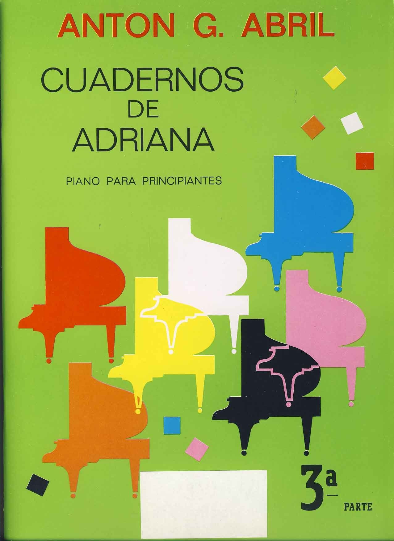 Libro: Cuadernos de Adriana: Piano Para Principiantes