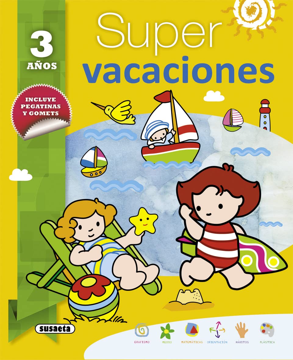 Libro: Susaeta - Super vacaciones (3 años)
