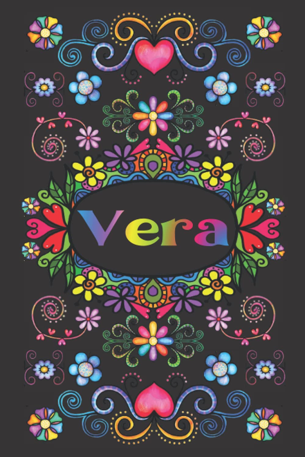 Libro: REGALO PERSONALIZADO PARA VERA: Hermoso Diario Forrado Con El Nombre De Vera