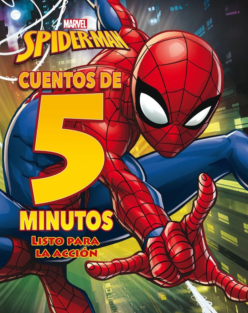 Libro: Spider-Man. Cuentos de 5 minutos. Listo para la acción