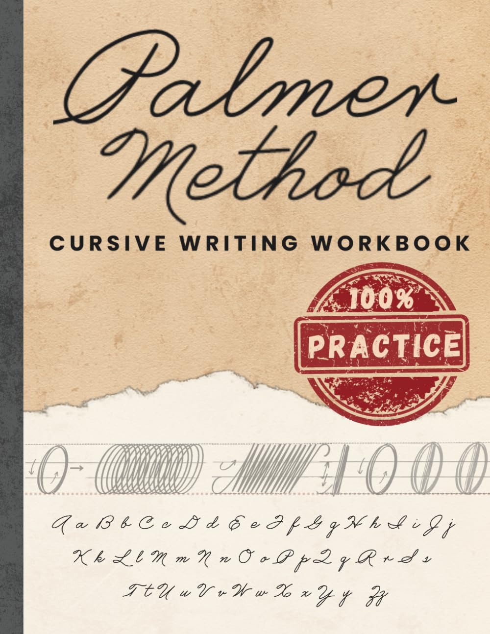 Libro: Palmer Method Cursive Writing Workbook 100% Practice: Master Calligraphy, Penmanship, and Handwriting with the Classic Palmer Method