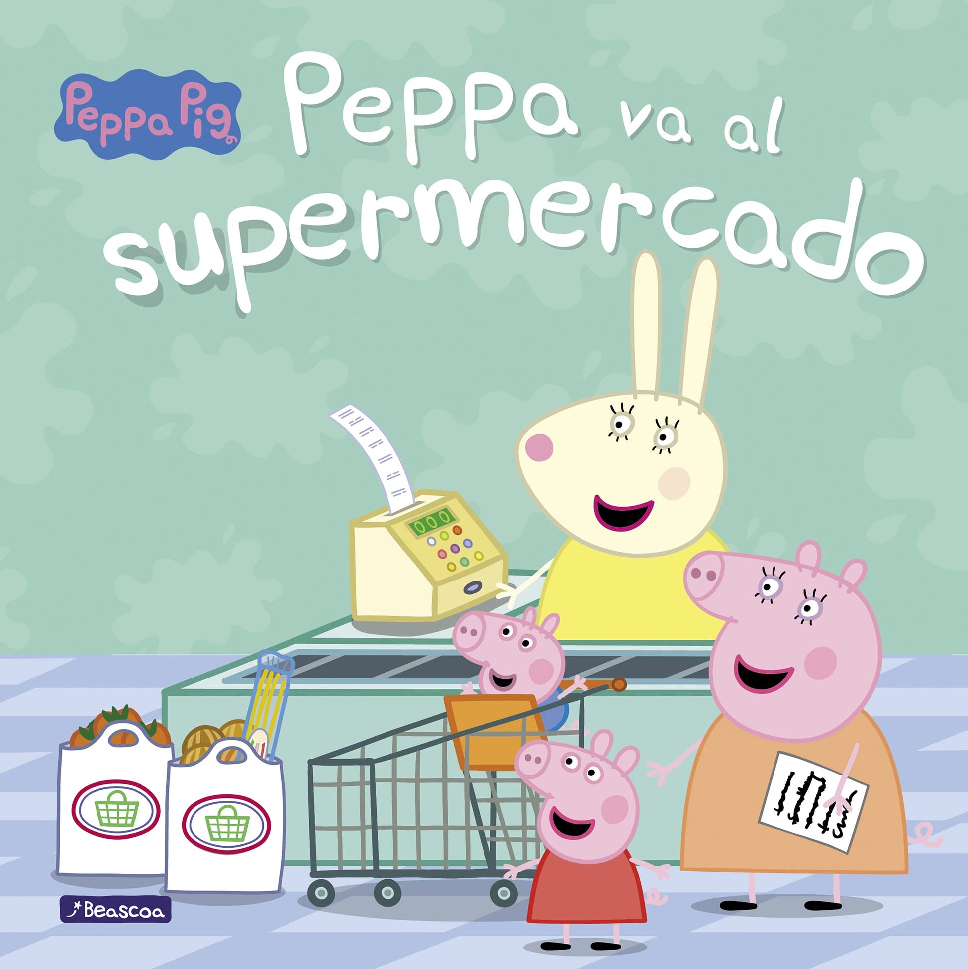 Libro: Peppa Pig. Un cuento - Peppa va al supermercado