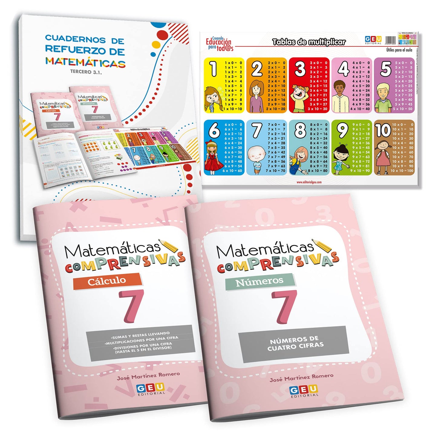 Libro: Packs Mathematics Strengthening Notebooks 3rd Primary Education