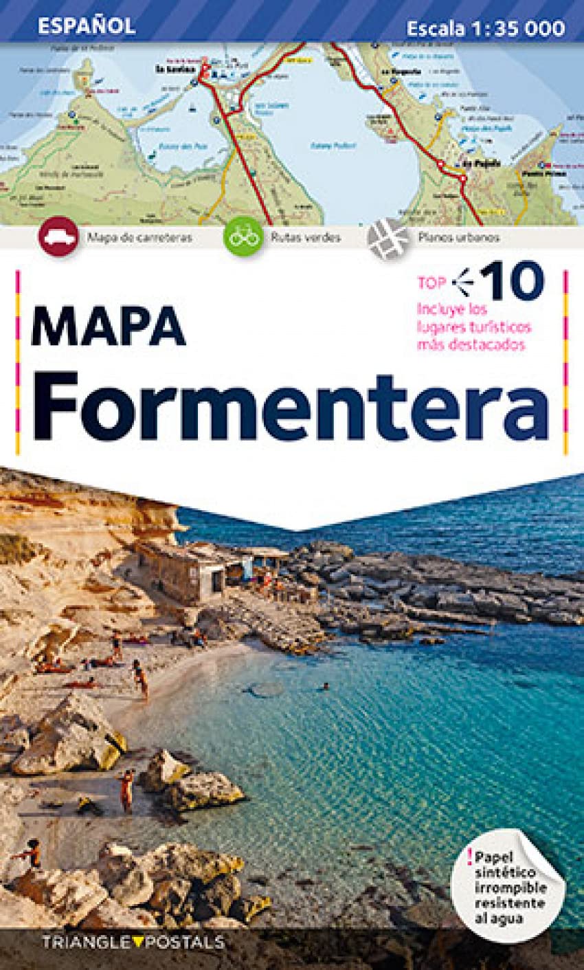 Libro: Formentera, mapa: Mapa