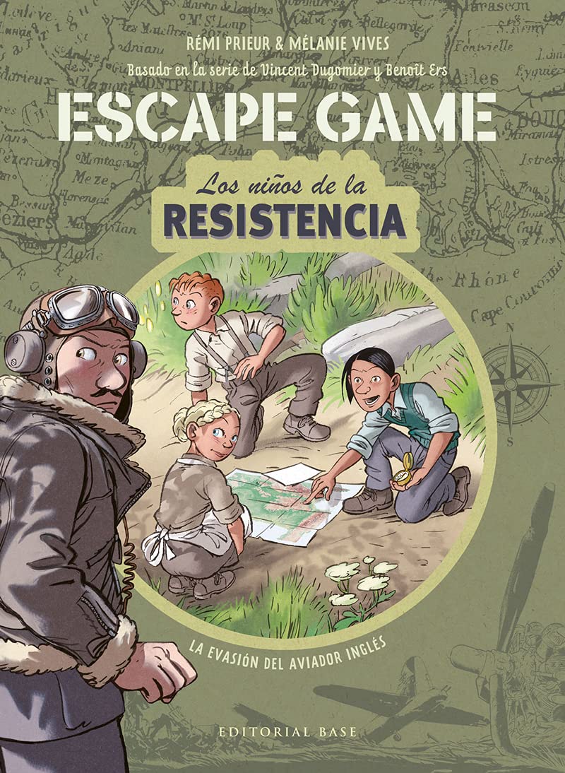 Libro: Escape Game. Los niños de la Resistencia. La evasión del aviador inglés
