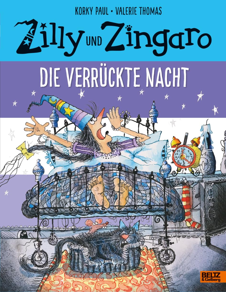 Libro: Zilly und Zingaro. Die verrückte Nacht: Vierfarbiges Bilderbuch