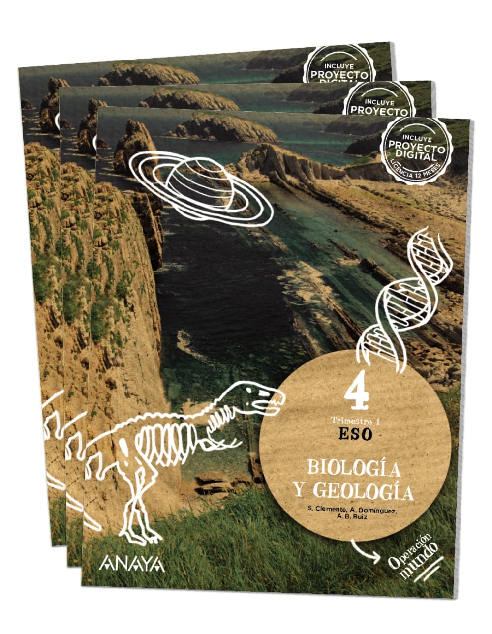 Libro: Biología y Geología 4 (Operación Mundo)