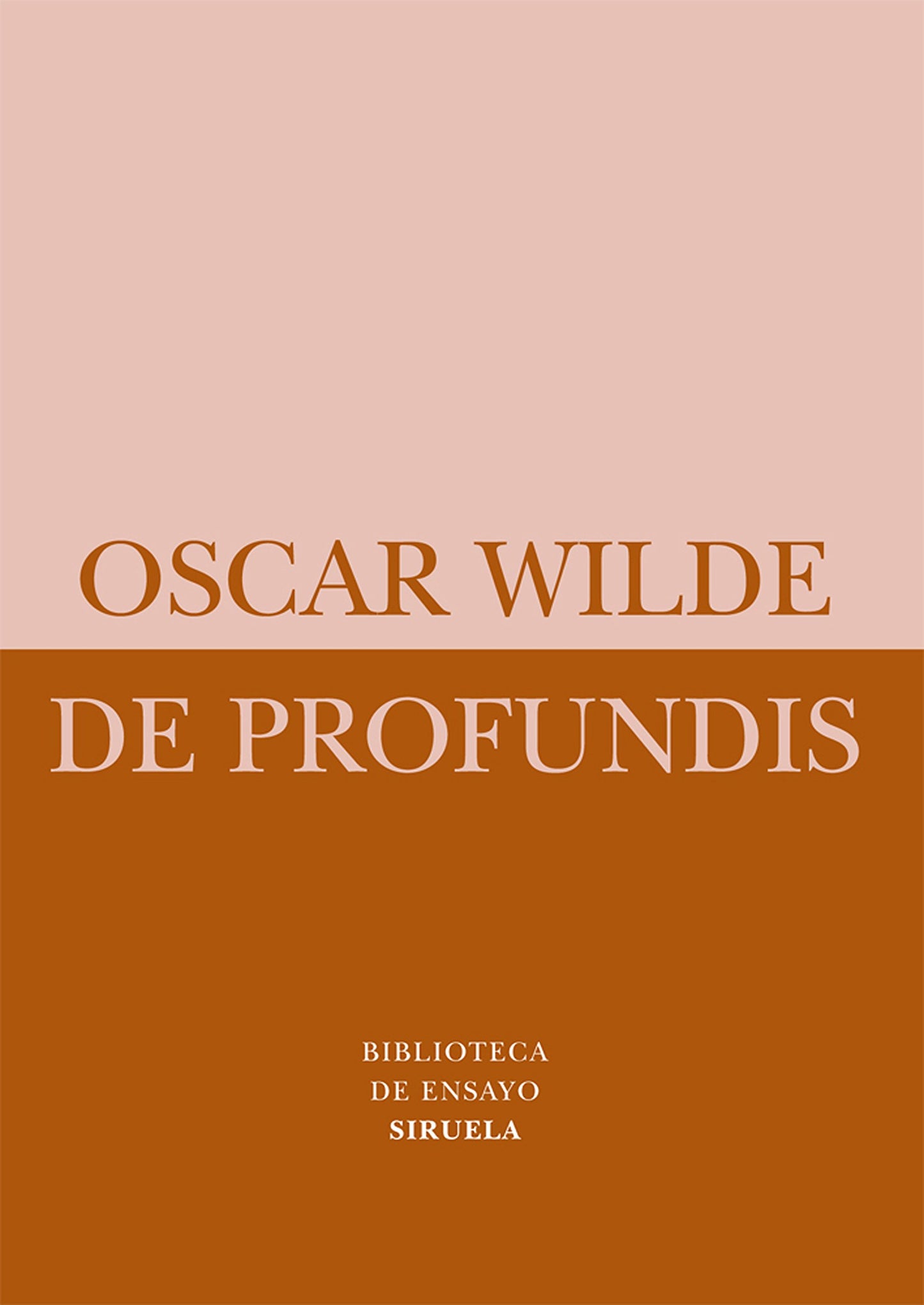 Libro: De profundis (Spanish Edition)