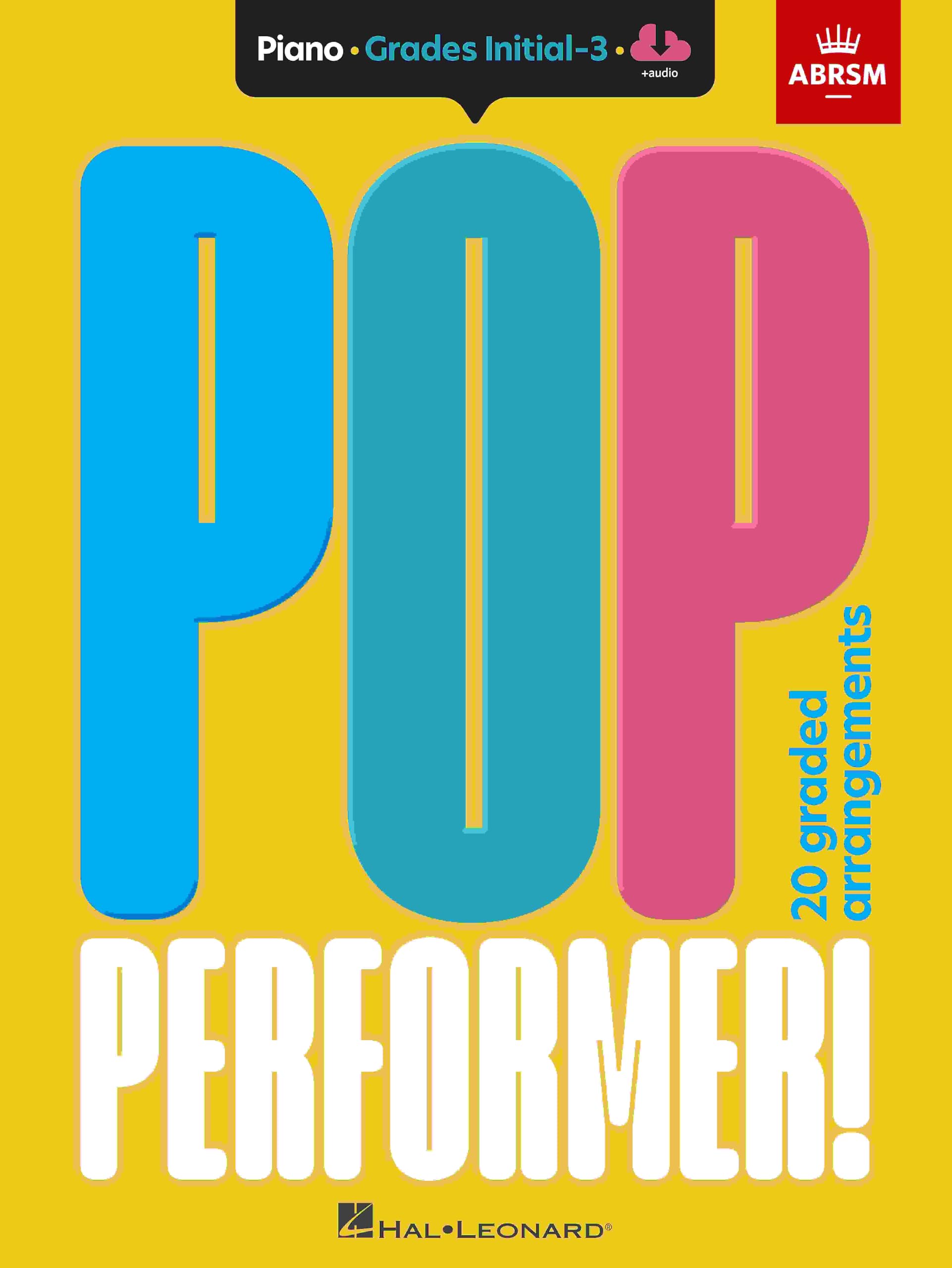 Libro: ABRSM Pop Performer! Piano - Initial-Grade 3