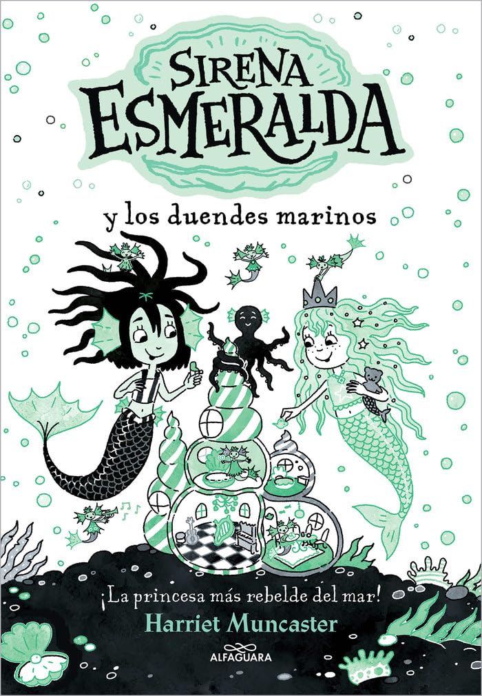 Libro: La sirena Esmeralda 2 - Sirena Esmeralda y los duendes marinos: ¡Un libro mágico con mucha purpurina en cubierta! (Harriet Muncaster)