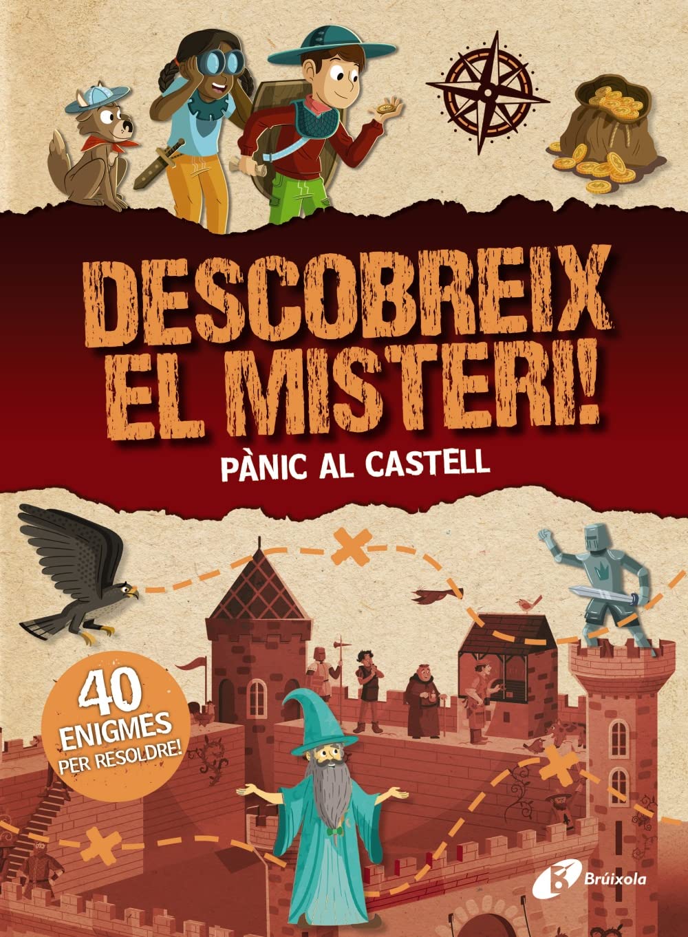 Libro: Descobreix el misteri! Pànic al castell (Catalá - A PARTIR DE 6 ANYS - LLIBRES DIDÀCTICS - Jocs)