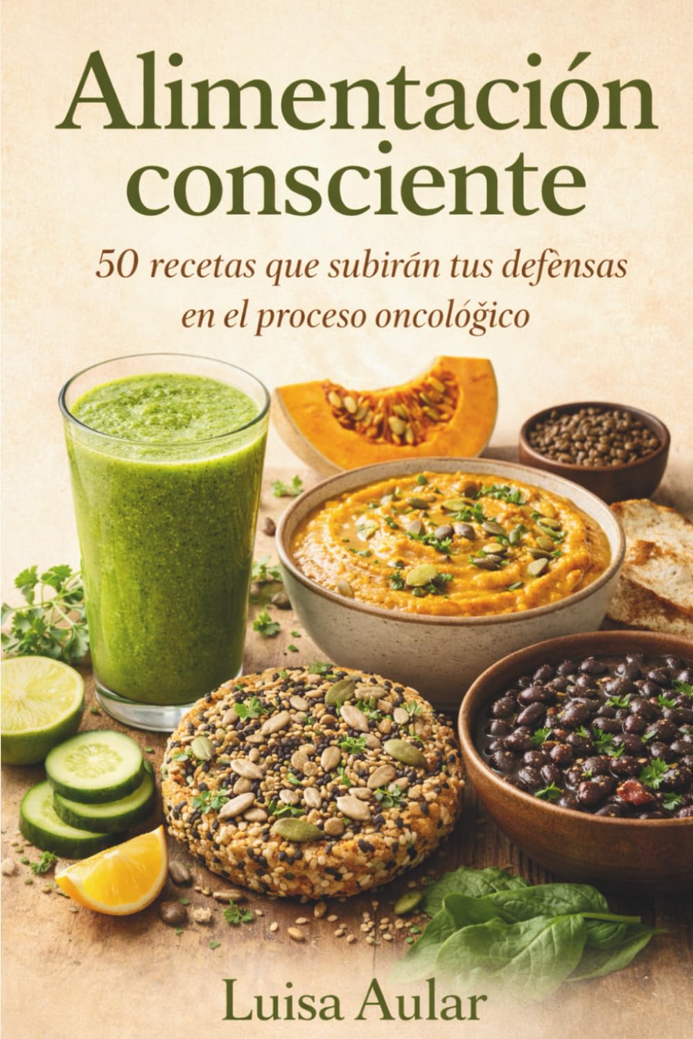 Libro: Alimentación consciente: 50 recetas que subirán tus defensas en el proceso oncológico
