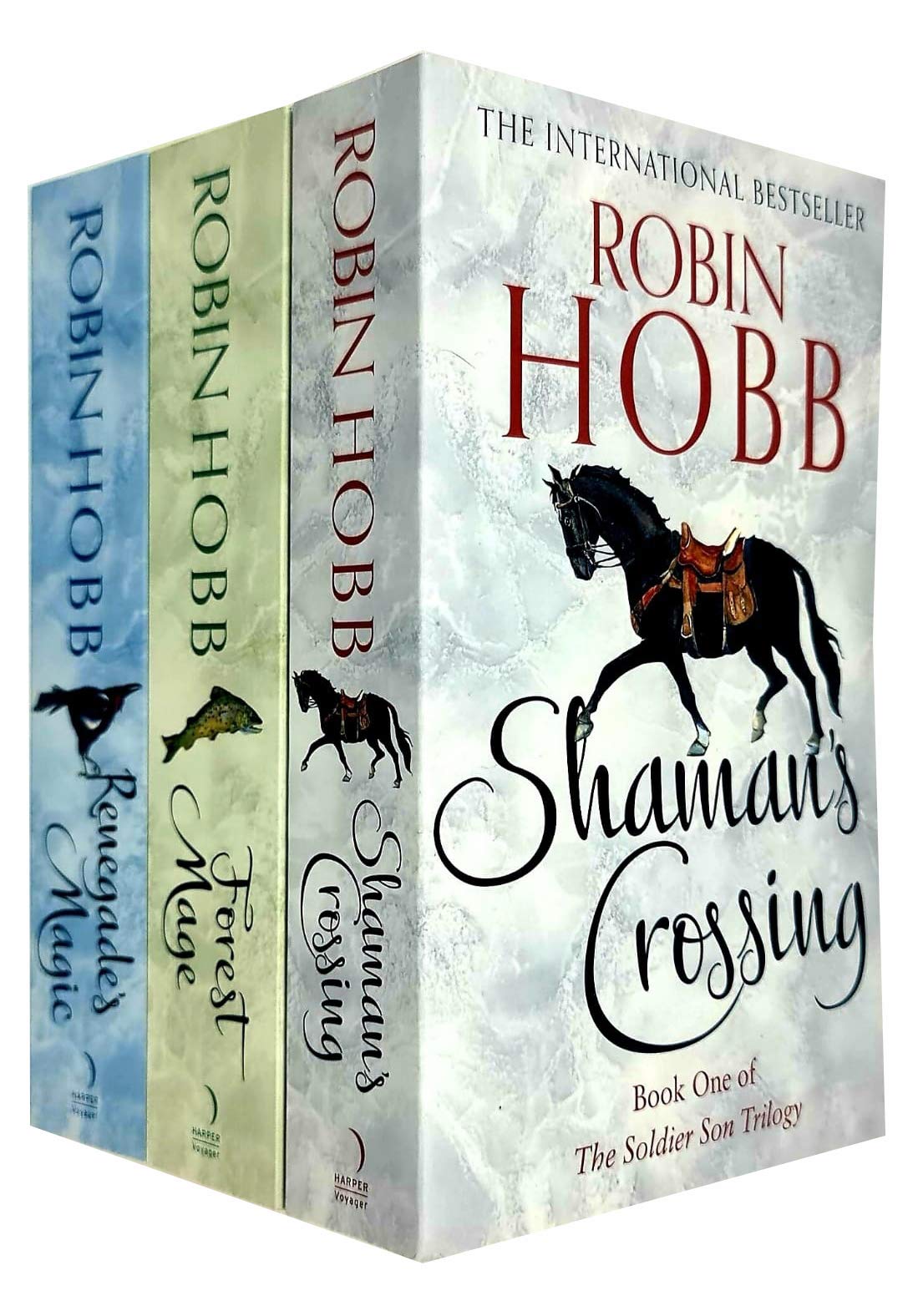 Libro: Robin Hobb Soldier Son Trilogy Collection 3 Books Set (Renegade's Magic,Shaman's Crossing, Forest Mage)