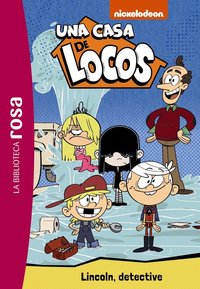 Libro: La Biblioteca rosa. Una casa de locos, 9. Lincoln detective (Hachette INFANTIL)