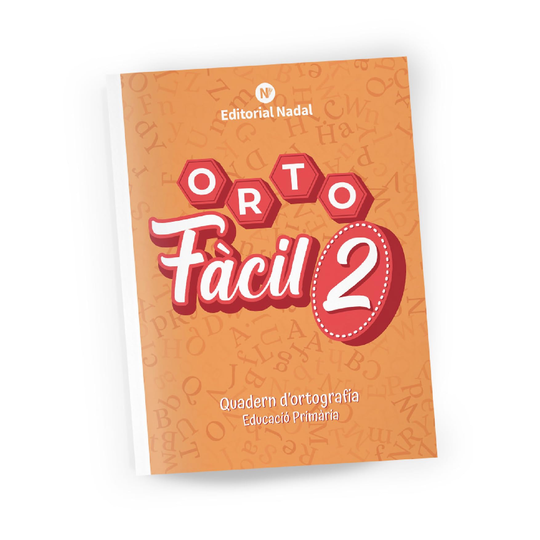 Libro: ORTOFÀCIL 2 lligada - Quadern d’ortografia catalana | Accent gràfic, síl·laba tònica i àtona, grafies i numeració | Lletra lligada
